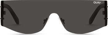 QUAY New Wave 142mm Shield Sunglasses | Nordstrom display picture 2