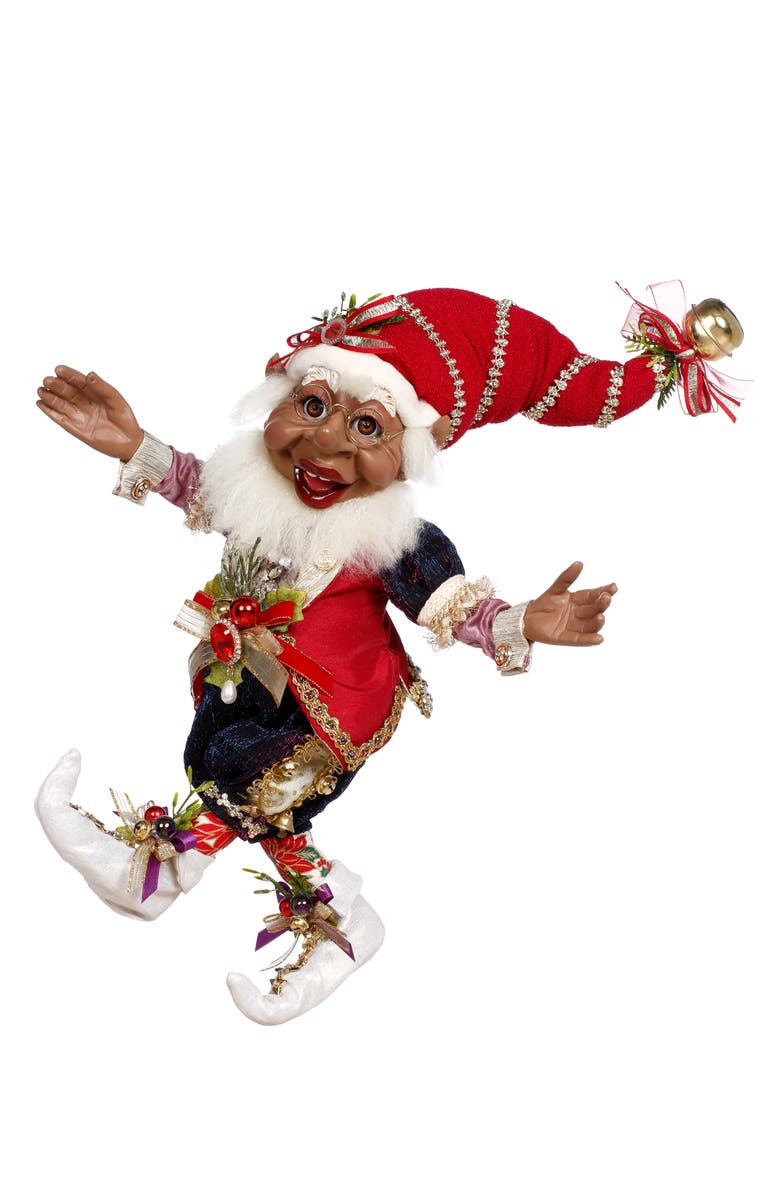 Mark Roberts African American Believe Elf, Medium, Main, color, Red