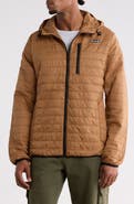 Hurley Balsami Quilted Nylon Hooded Jacket