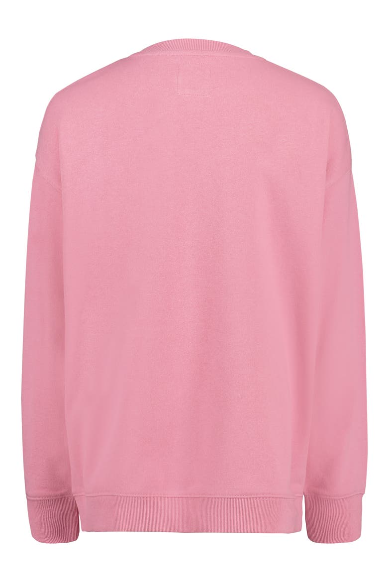 Kids' Making Waves Graphic Sweatshirt, Alternate, color, FUCHSIA PINK
