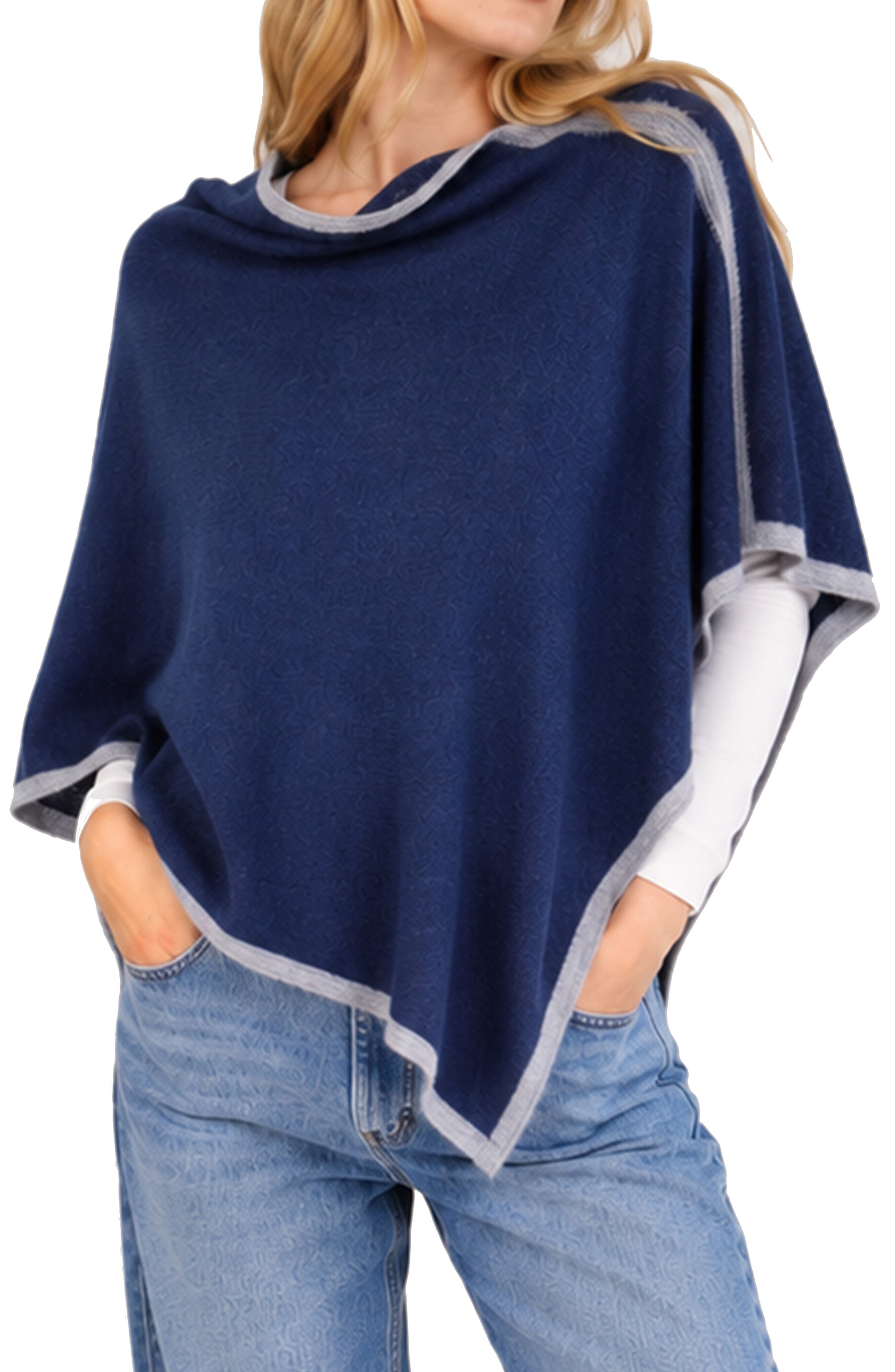 NAVY/ LIGHT GREY