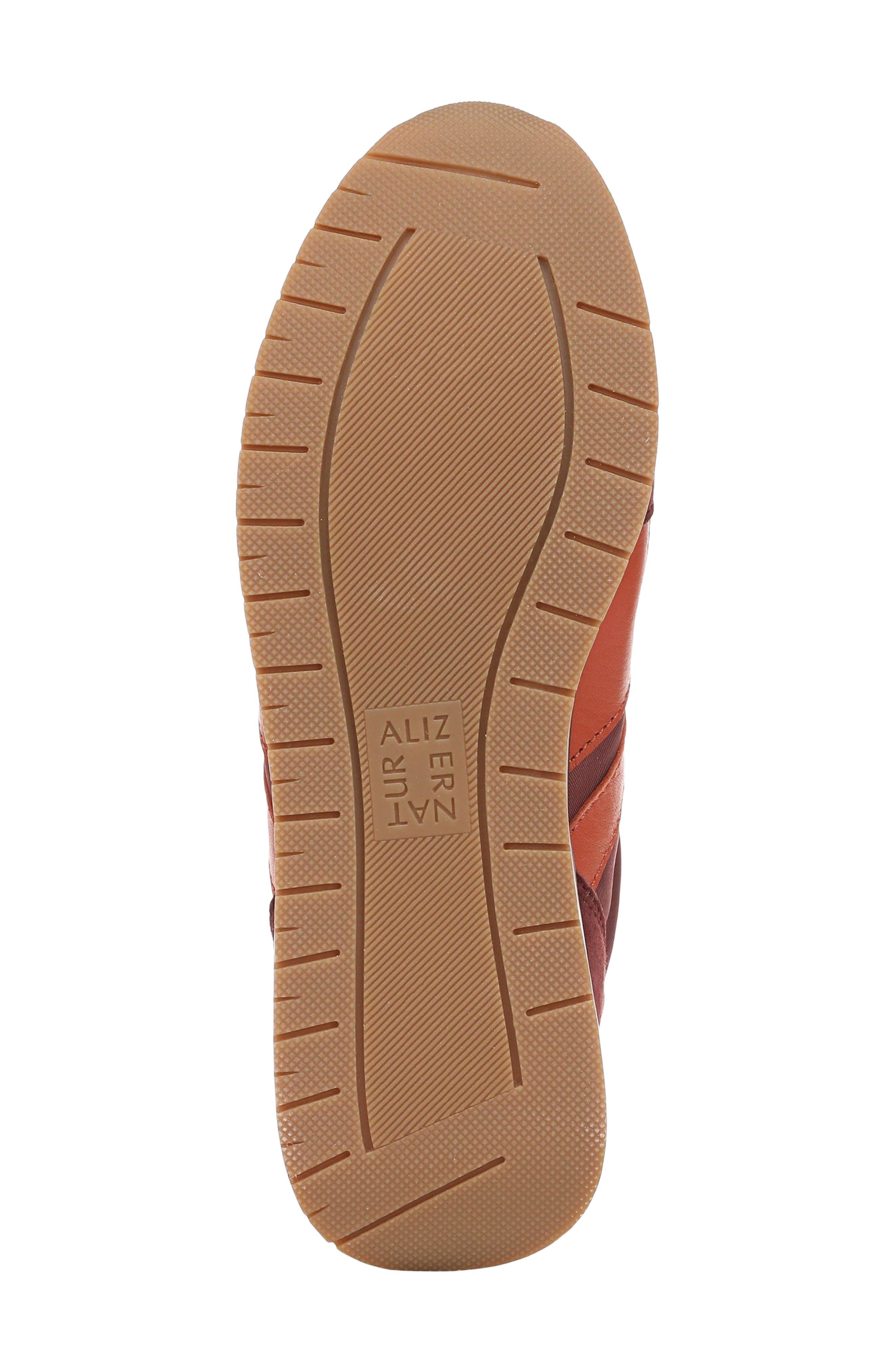 Lorena Sneaker, Alternate, color, CRANBERRY RED/ RUSTIC CLAY