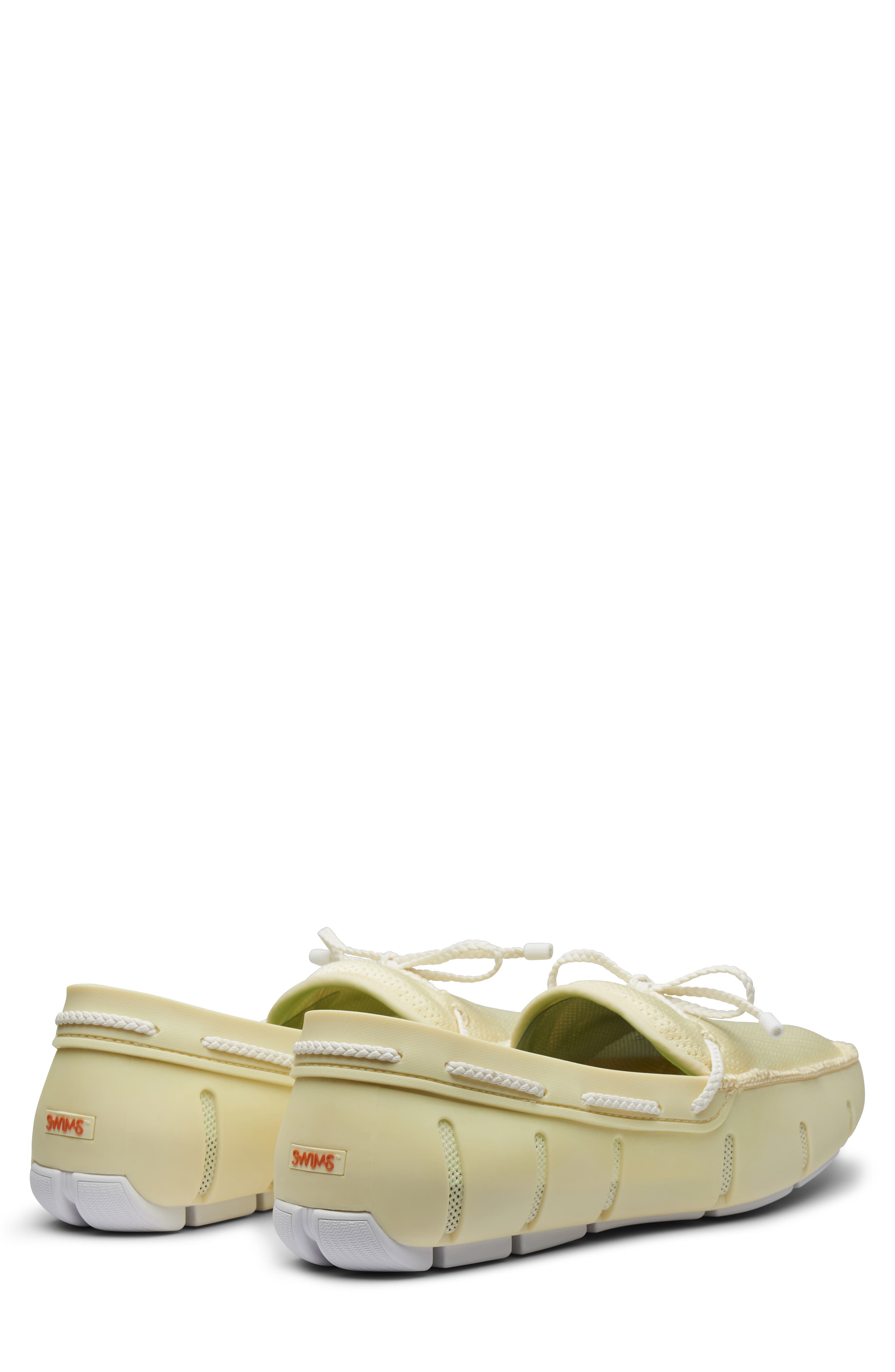 Lace Loafer, Alternate, color, YELLOW/ WHITE