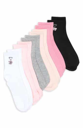 6-Pack Assorted High Quarter Socks