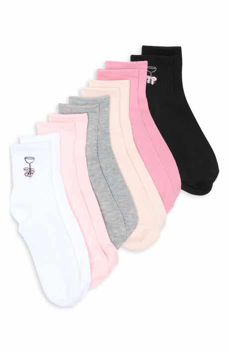 6-Pack Assorted High Quarter Socks