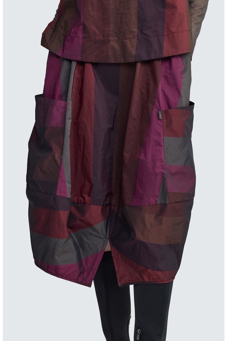 Crimson Balloon Skirt, Main, color, Dark Scarlet