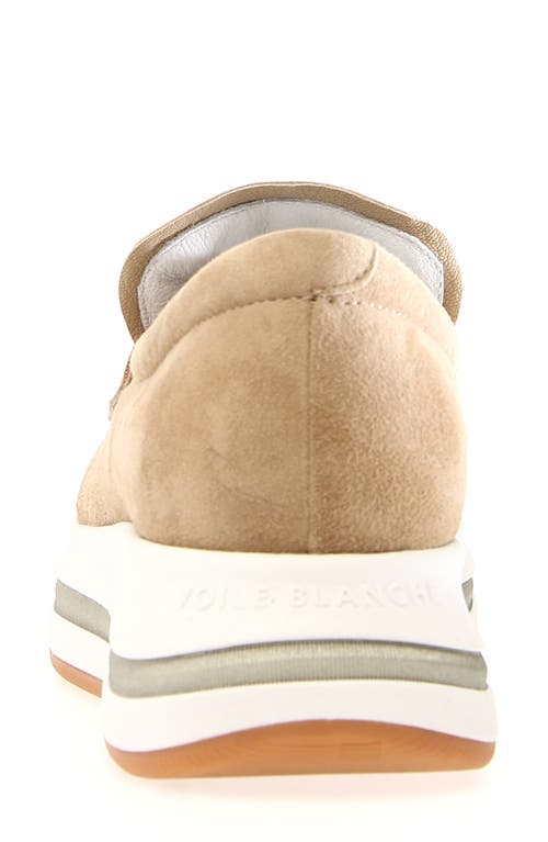 Shop Voile Blanche Merry Penny Loafer In Capacino