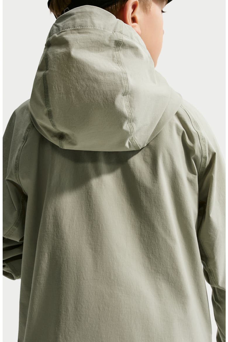 Tech Hooded Performance Zip Jacket, Alternate, color, SPRUCE FOG/ BLACK