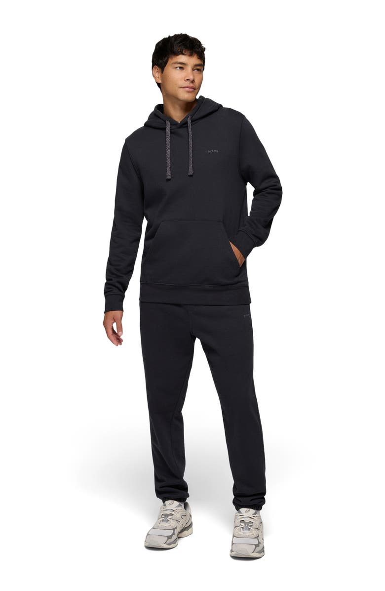 prAna Fleece Sweatpants, Alternate, color, Black