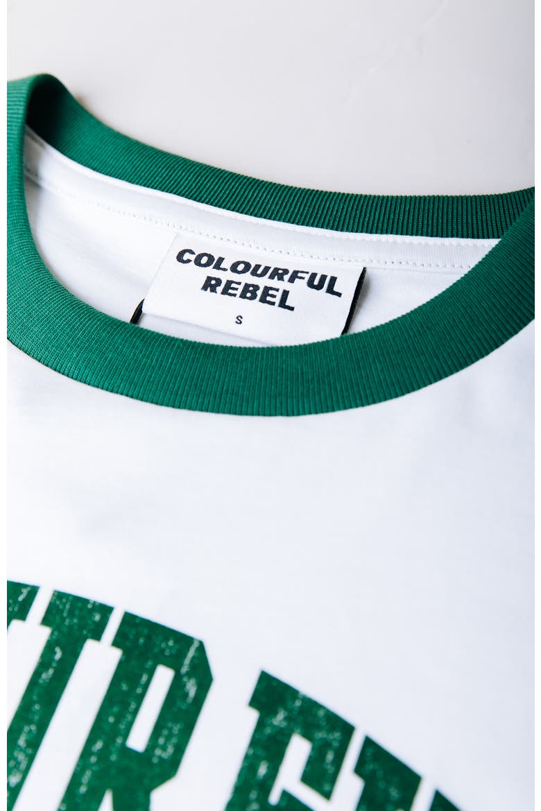 Cr 33 Stripe Loosefit Tee, Alternate, color, White