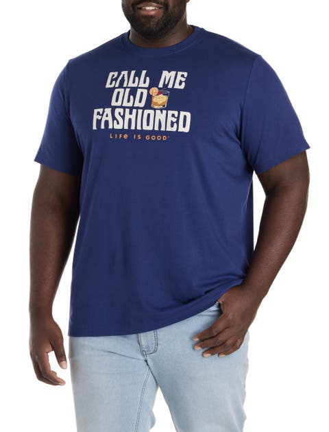 Big & Tall Old Fashioned Graphic Tee