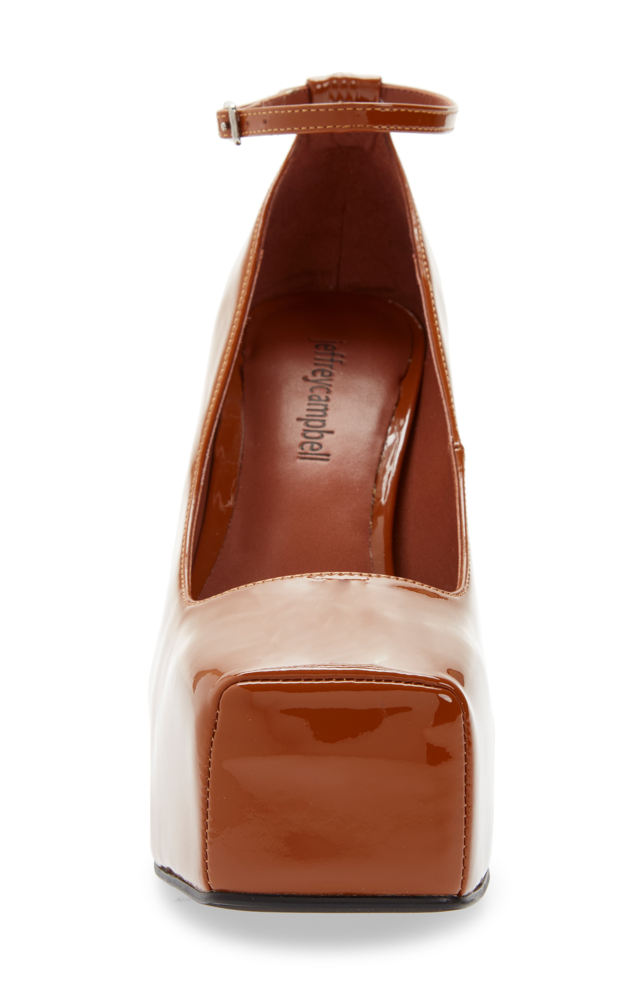 Goody Platform Pump, Alternate, color, TAN PATENT