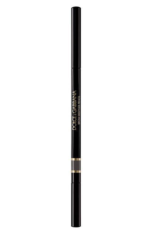 Dolce & Gabbana Dolce&gabbana Brow Restyler Pencil In 05 Soft Brown Black