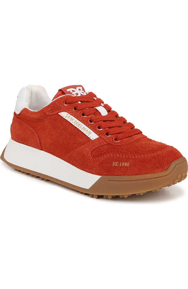 Sam Edelman Layla Sneaker, Main, color, Tango Red