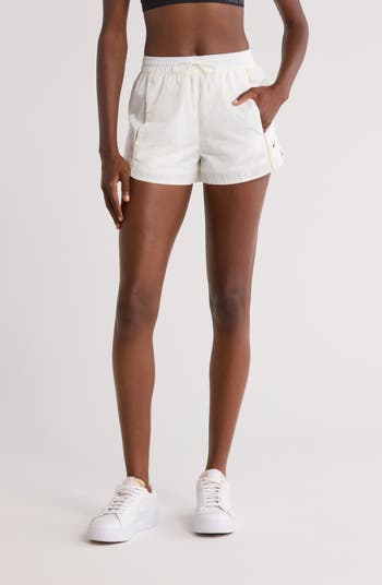 ★Nike★ Wind Runner Mid-Rise 2-inch Woven Shorts W Black Wh Nike Windrunner Women's Mid-Rise 2