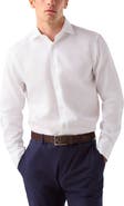 Robert Talbott Reynolds Hopsack Shirt in Classic Fit
