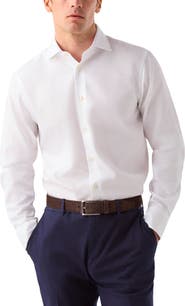 Robert Talbott Reynolds Hopsack Shirt in Classic Fit