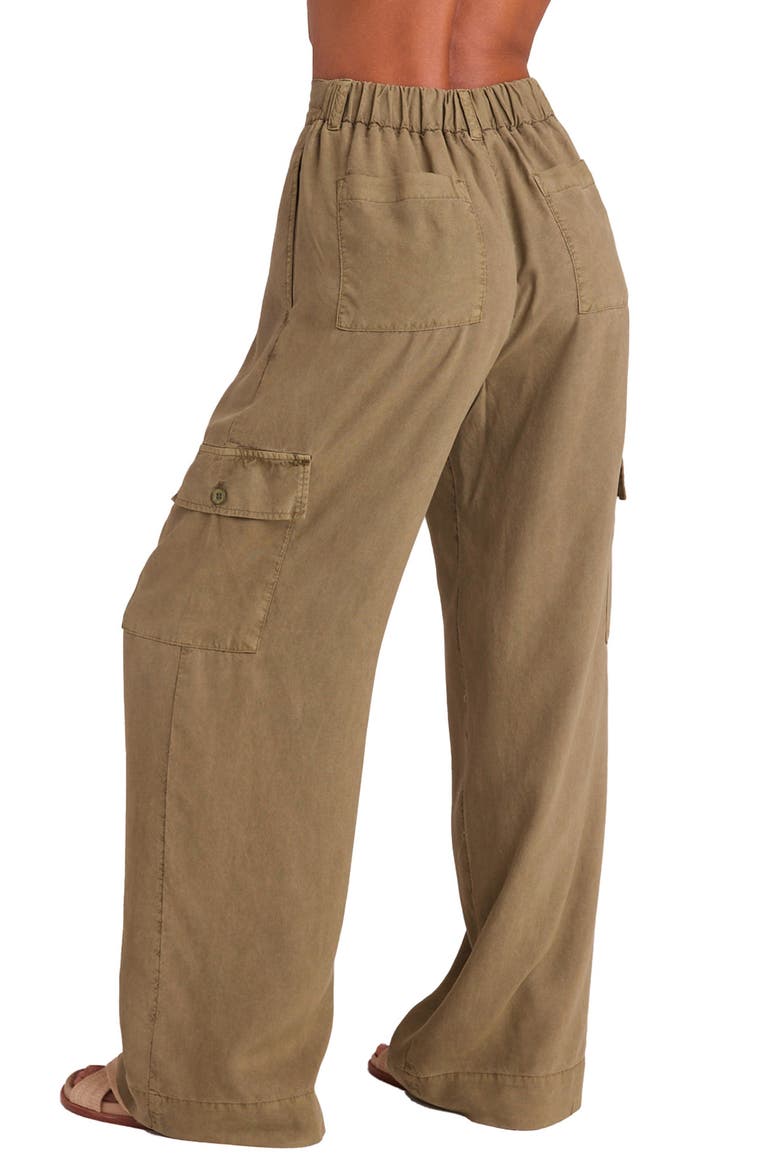 Wide Leg Cargo Pants, Alternate, color, FRENCH OLIVE