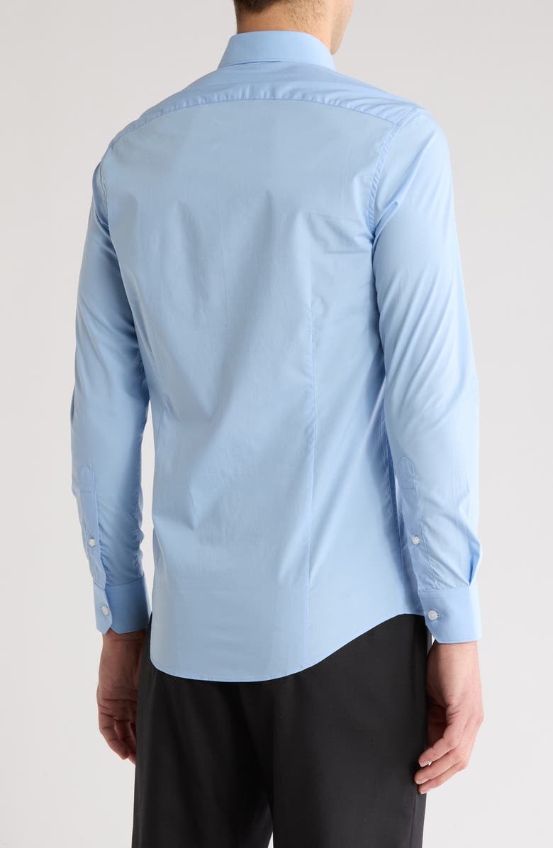 Cavalli Class Slim Fit Stretch Cotton Dress Shirt, Alternate, color, 