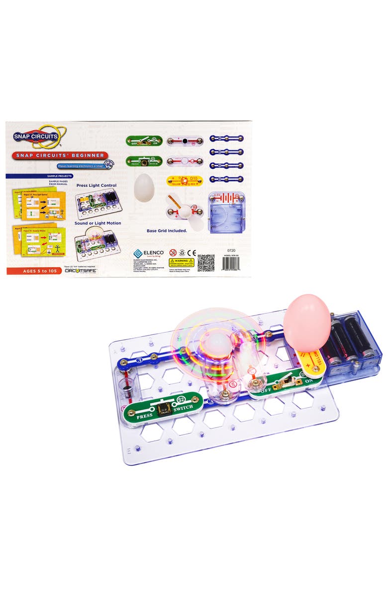 Snap Circuits Beginner Engineer STEM Kit, Alternate, color, Multicolored