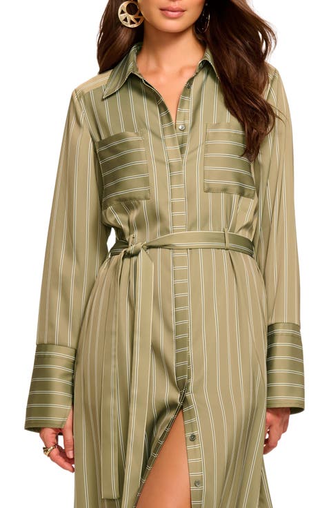 Miriam Long Sleeve Shirtdress