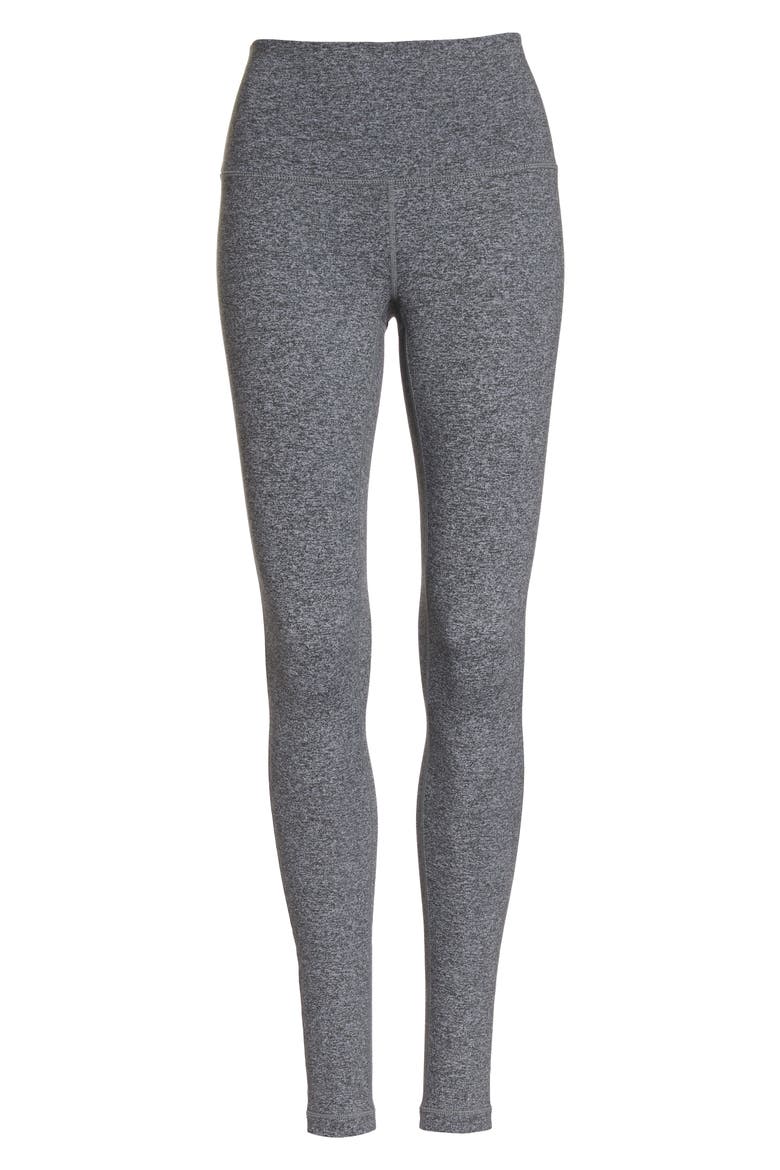 Ultrasoft Recycled High Waist Leggings, Alternate, color, GREY URBAN