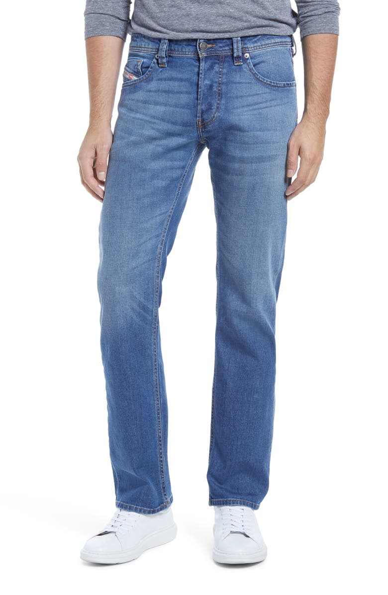 DIESEL<sup>®</sup> Larkee-X Relaxed Fit Straight Leg Jeans, Main, color, 