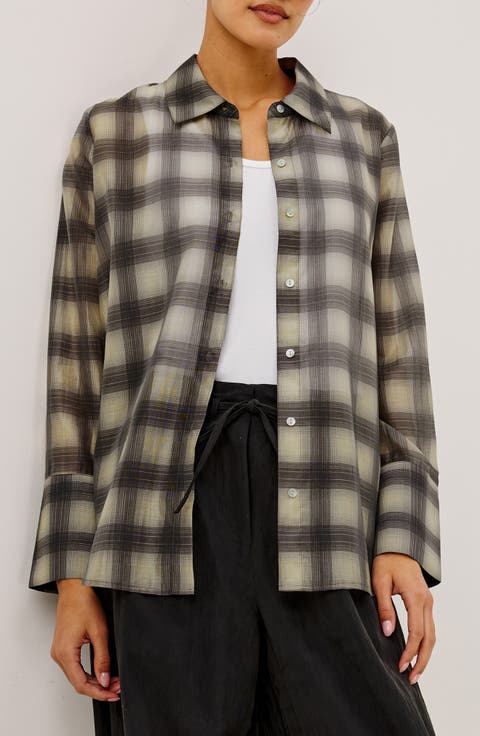 Bishop Plaid Button-Up Shirt