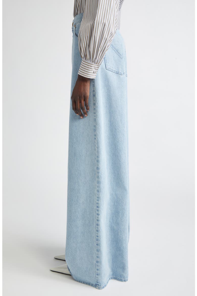Affari Wide Leg Jeans, Alternate, color, LIGHT BLUE