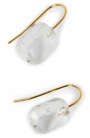SAACHI Floating Crystal Drop Earrings
