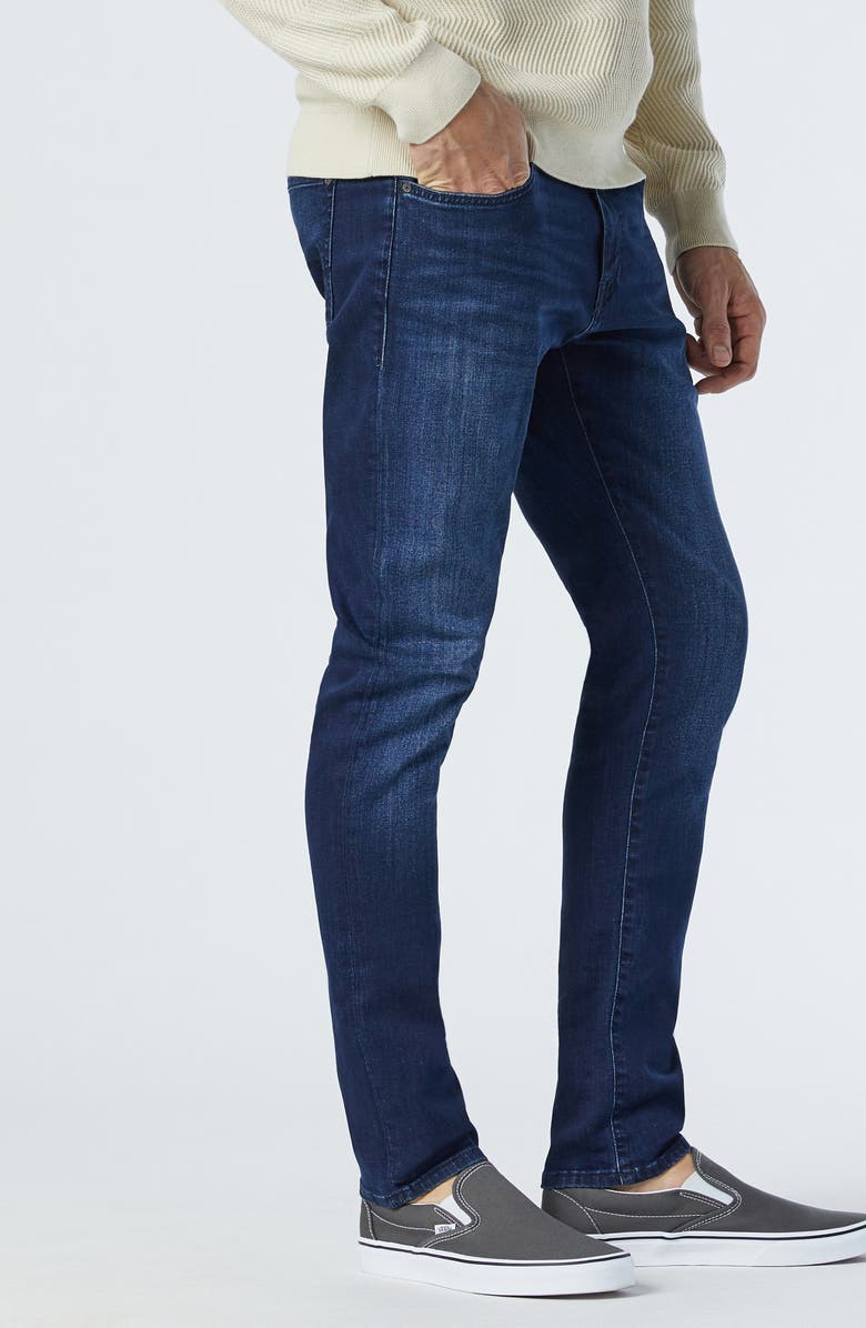 Mavi Jeans Jake Slim Fit Jeans, Alternate, color, Dark Tonal Nashville