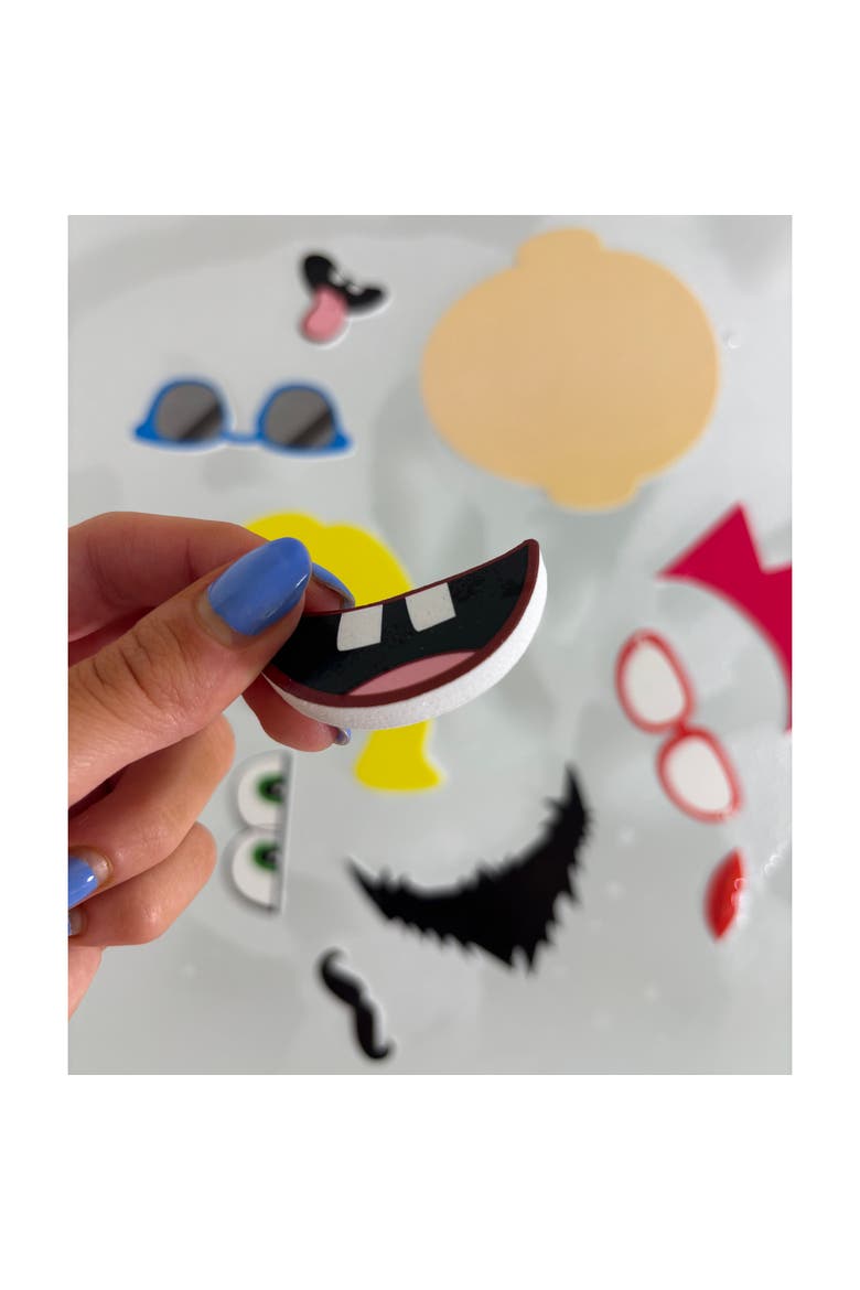 Bath Time, Book & Stickers, Funny Faces, Water Play Toy, Kids 3+, Alternate, color, Multicolored