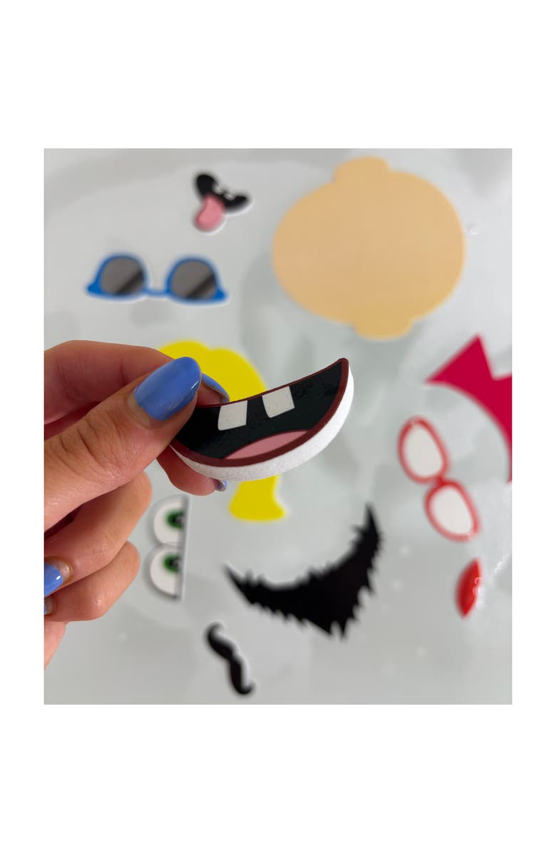 Buddy & Barney Bath Time, Book & Stickers, Funny Faces, Water Play Toy, Kids 3+, Alternate, color, Multicolored