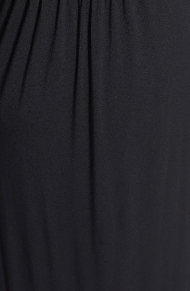 City Chic 'Santorini' Twist Front Strapless Maxi Dress, Alternate, color, 