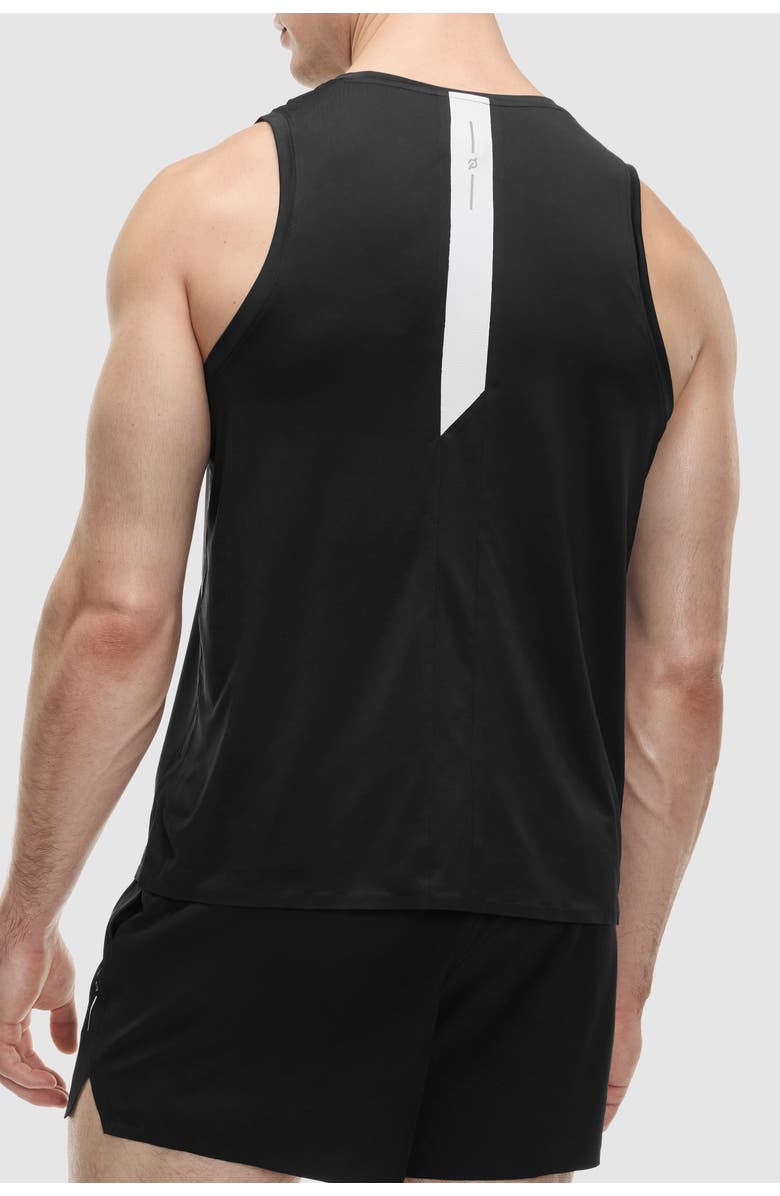 Peloton Interlock Bonded Tank, Alternate, color, Jet Black