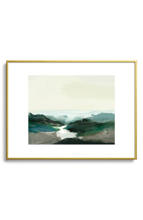 Highland View Framed Art Print