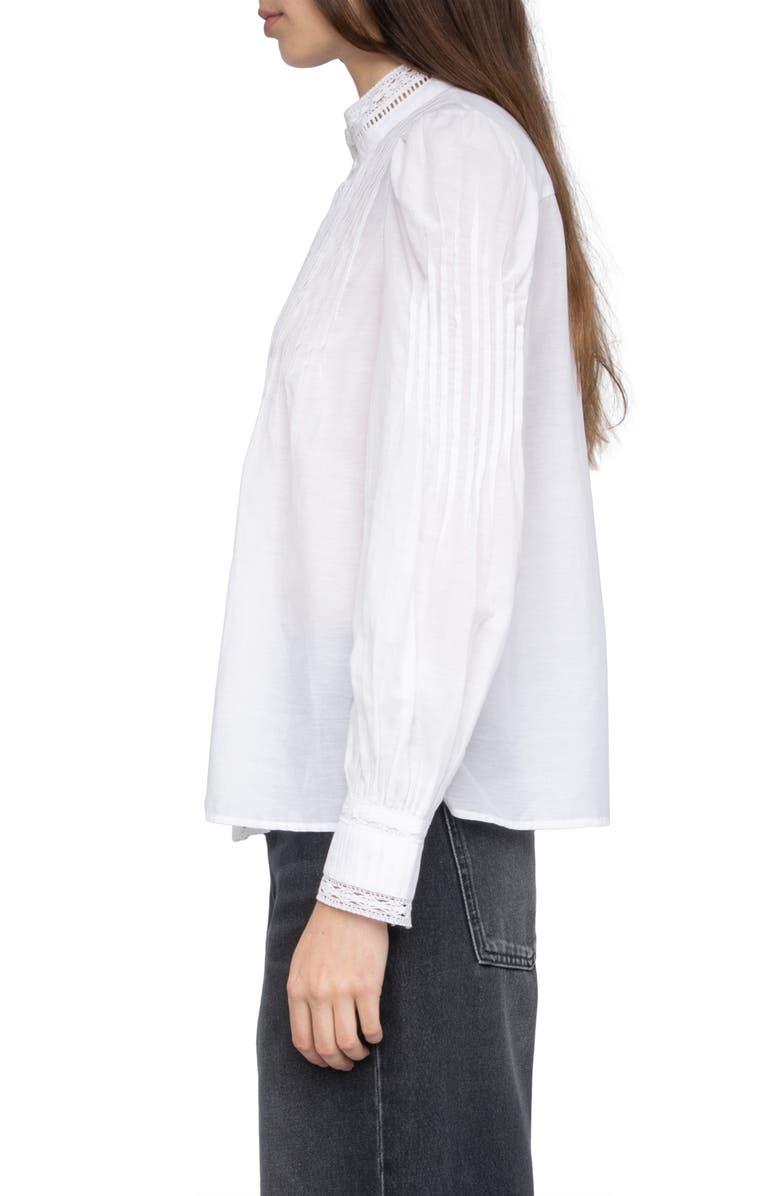 Zadig & Voltaire Timz Tomboy Button-Up Shirt, Alternate, color, Judo