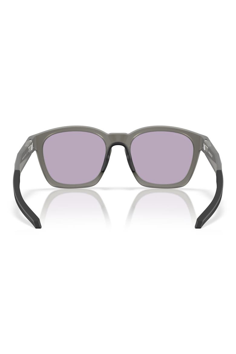 Gender Inclusive Shackle 52mm Square Sunglasses, Alternate, color, MATTE GREY SMOKE / PRIZM SLATE