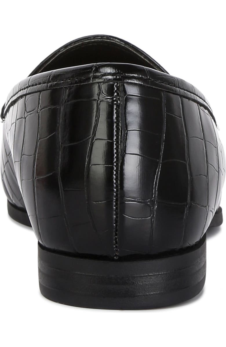 LONDON RAG Deverell Croc Embossed Loafer, Alternate, color, Black