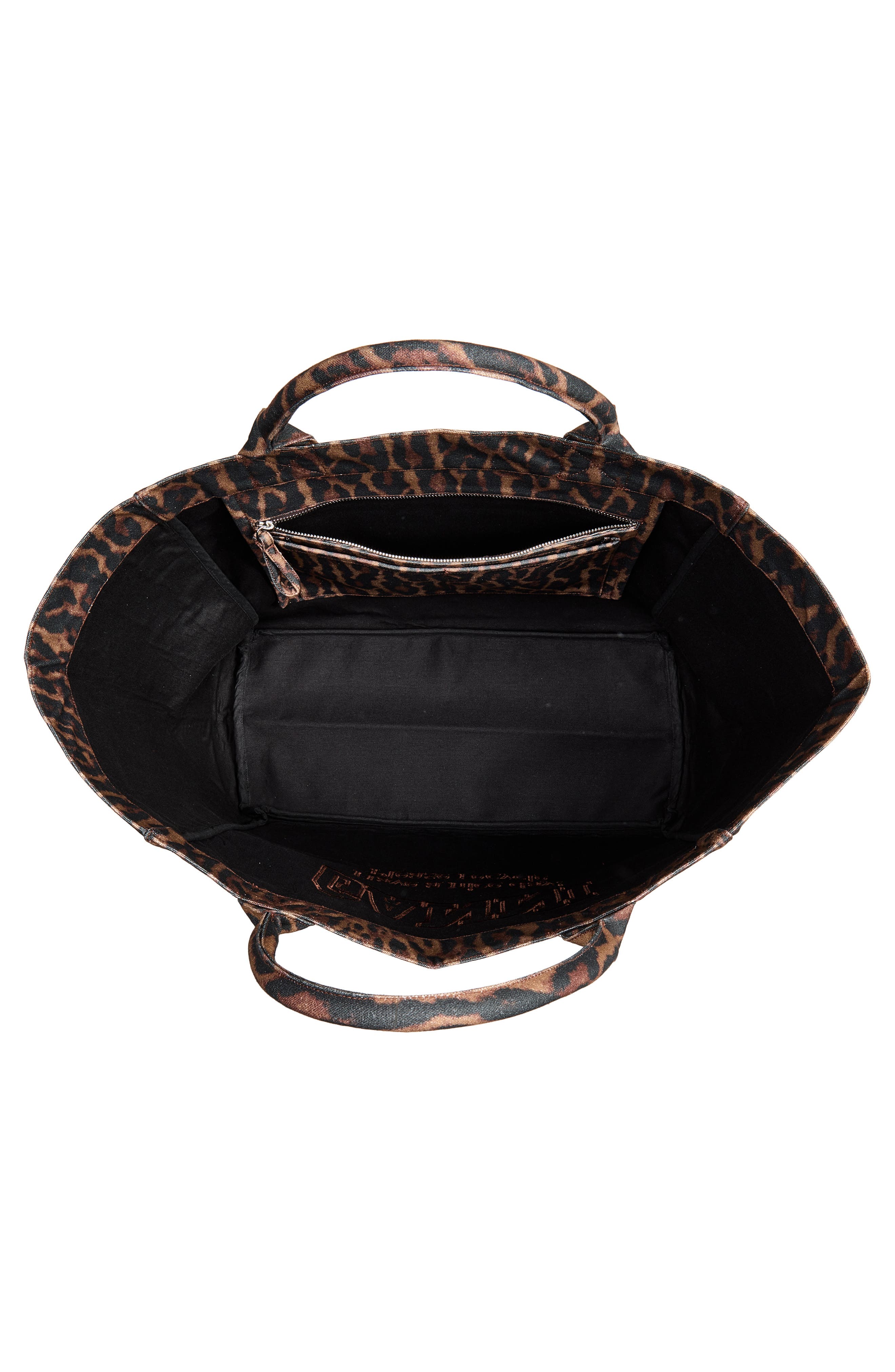 XXL Easy Shopper Leopard Print Tote, Alternate, color, AUTUMN MAPLE