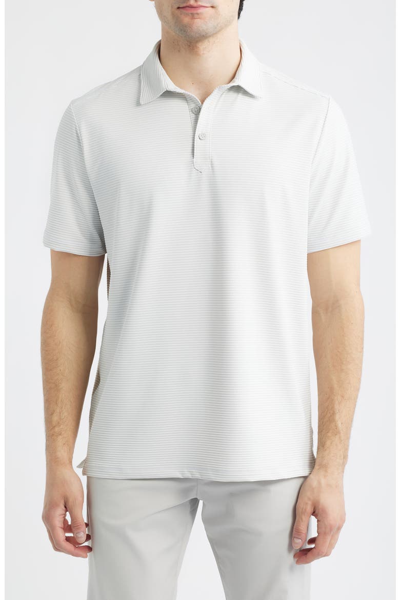 Catch The Wave Stripe IslandZone® Polo, Main, color, NEW DAWN
