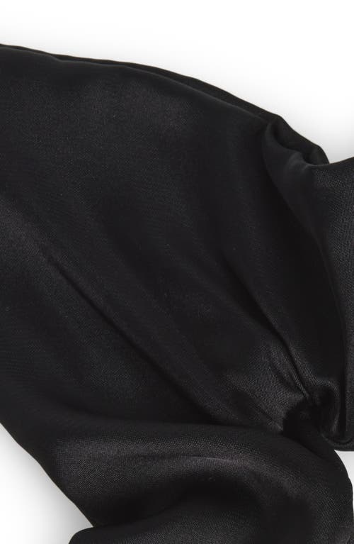 Lele Sadoughi Square Satin Scrunchie