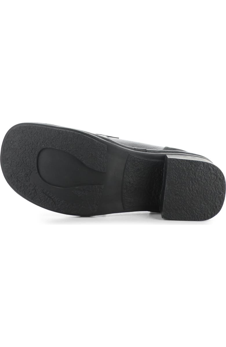 Fly London Elam Block Heel Loafer, Alternate, color, Black