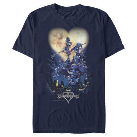 Men's Kingdom Hearts 1 Box Art  Graphic T-Shirt