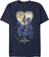 Kingdom Hearts Men's Kingdom Hearts 1 Box Art  Graphic T-Shirt