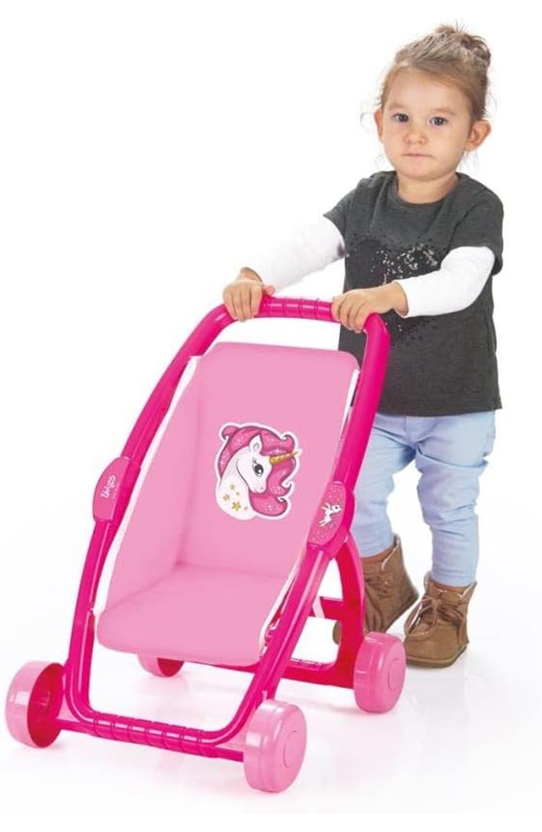 Dolu Doll Stroller Toy, Alternate, color, Multicolored