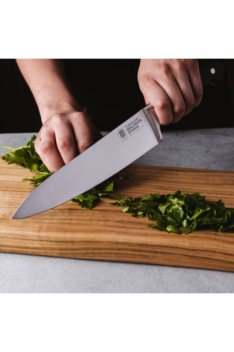 WOLFGANG STARKE 8" Chef's Knife, Alternate, color, Black