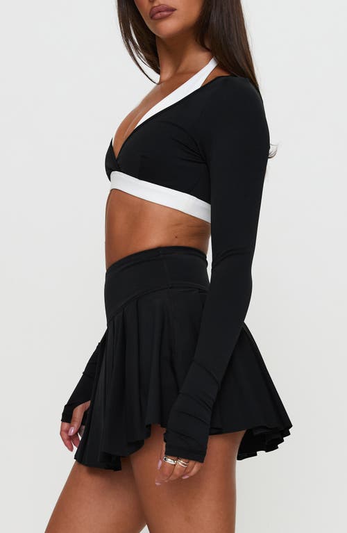 Princess Polly Vitality Layered Long Sleeve Crop Top
