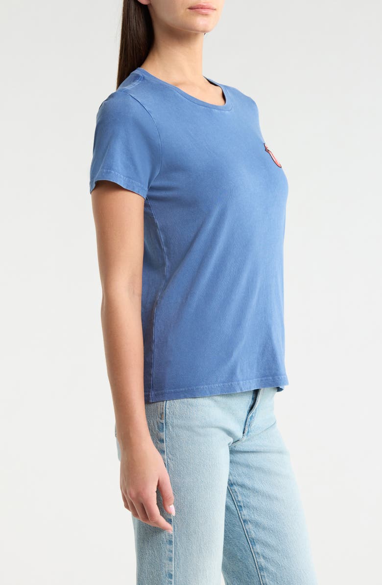 Lucky Brand Rolling Stones Cotton Graphic T-Shirt, Alternate, color, True Navy