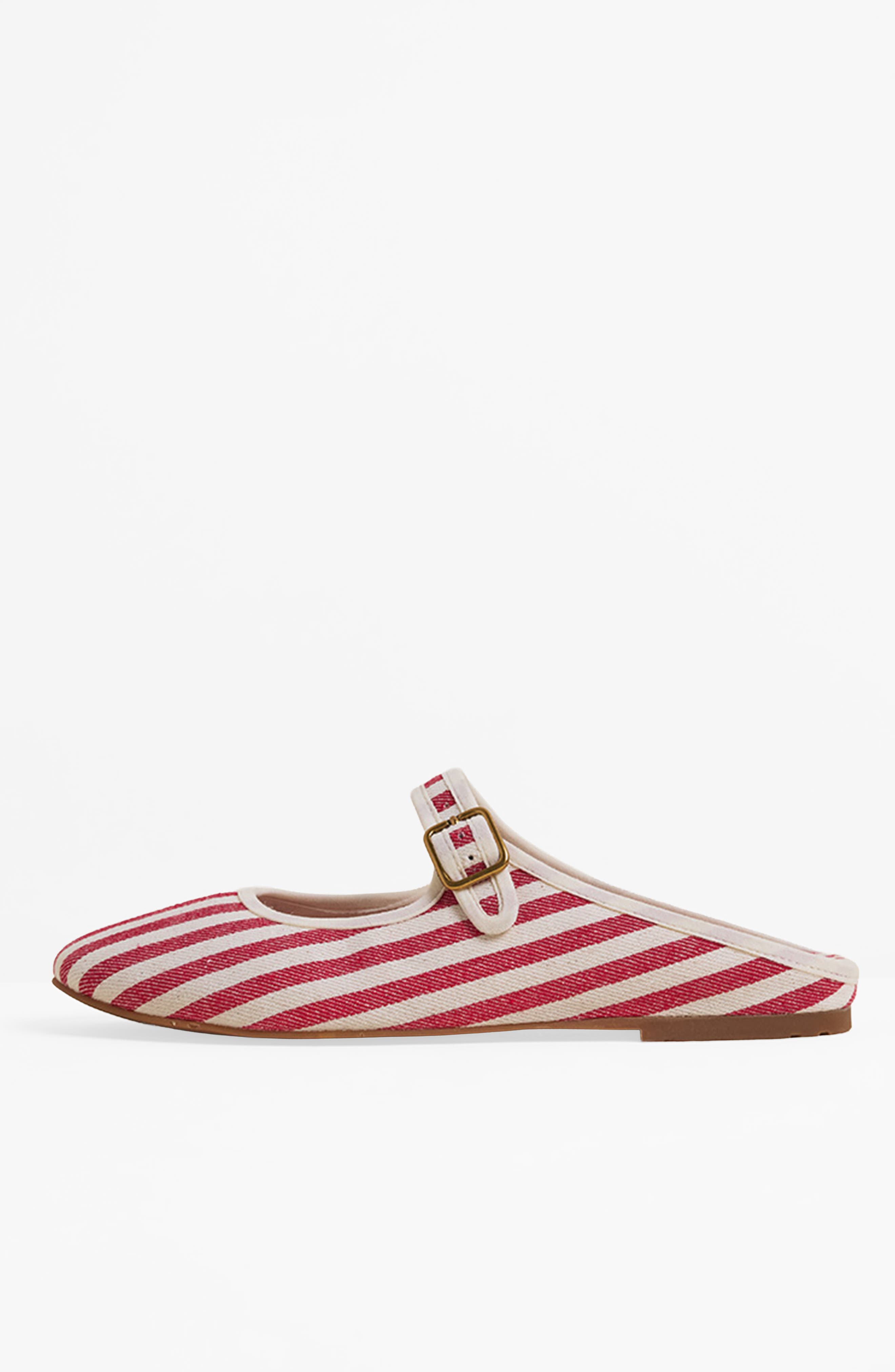 Willow Mary Jane Ballet Slide, Alternate, color, Kiss Stripe